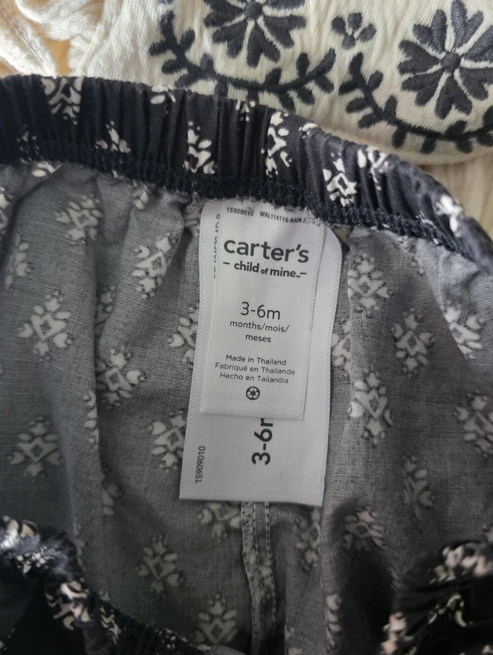Carters 3 Piece Boho Baby Girl Outfit Size 3-6m